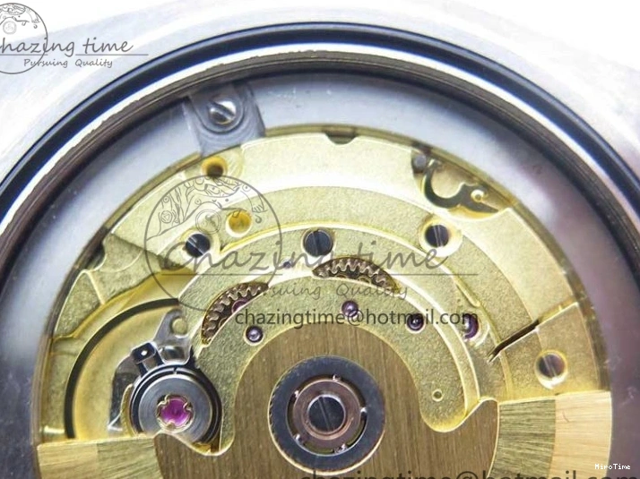 MiroTime 0519 DateJust 41 SS YG 126333 Fluted Bezel DJF Best Edition 904L Steel Gray Dial Green Roman Markers on Jubilee Bracelet A Seasonal 3194